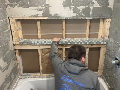 New Bathtub Installation